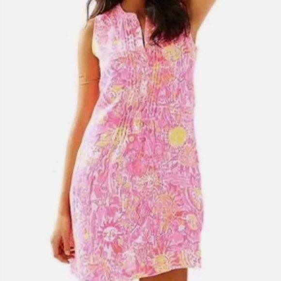 Lilly Pulitzer Sarasota Tunic Dress Linen - Picture 2 of 9